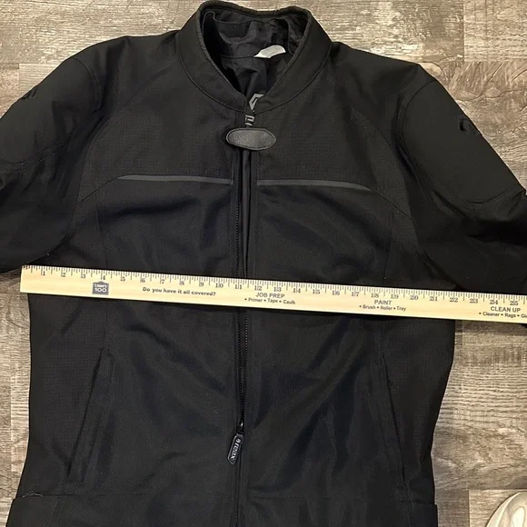 Men's Reax Alta Black Performance Moto Jacket Size XL